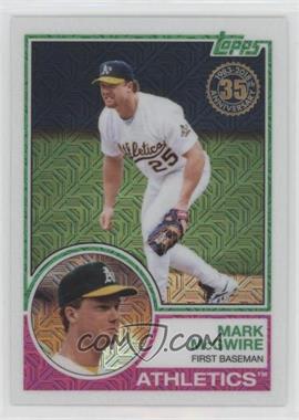 2018 Topps - Silver Pack 1983 Topps Design Chrome #5 - Series 1 - Mark McGwire