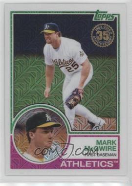 2018 Topps - Silver Pack 1983 Topps Design Chrome #5 - Series 1 - Mark McGwire