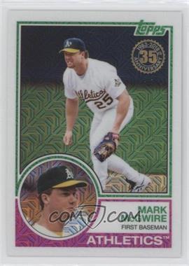 2018 Topps - Silver Pack 1983 Topps Design Chrome #5 - Series 1 - Mark McGwire