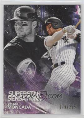 2018 Topps - Superstar Sensations - Black #SSS-16 - Yoan Moncada /299