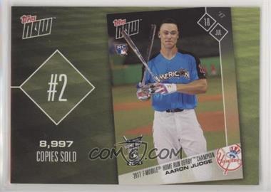 2018 Topps - Topps Now Top 10 #TN-2 - Aaron Judge