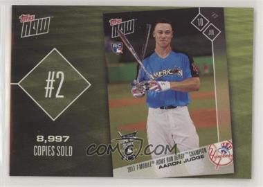 2018 Topps - Topps Now Top 10 #TN-2 - Aaron Judge