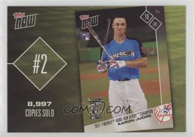 2018 Topps - Topps Now Top 10 #TN-2 - Aaron Judge