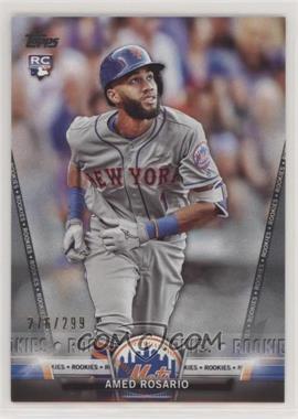 2018 Topps - Topps Salute Series 1 - Black #TS-72 - Rookies - Amed Rosario /299