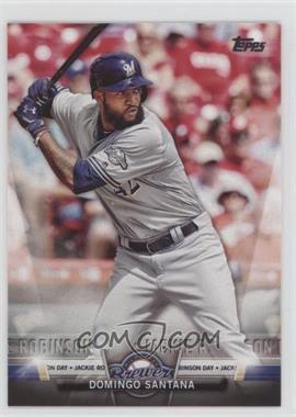 2018 Topps - Topps Salute Series 1 #TS-14 - Jackie Robinson Day - Domingo Santana