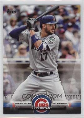 2018 Topps - Topps Salute Series 1 #TS-47 - Memorial Day - Kris Bryant