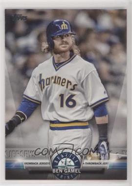 2018 Topps - Topps Salute Series 2 #S-44 - Throwback Jerseys - Ben Gamel