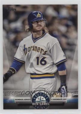 2018 Topps - Topps Salute Series 2 #S-44 - Throwback Jerseys - Ben Gamel