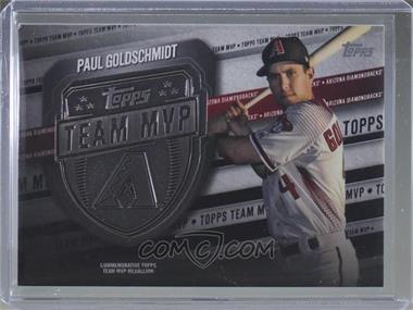 2018 Topps - Topps Team MVP Medallions - Black #MVP-PG - Paul Goldschmidt /99