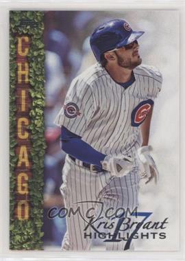 2018 Topps - Wal-Mart Kris Bryant Highlights #KB-14 - Kris Bryant