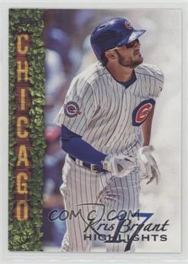 2018 Topps - Wal-Mart Kris Bryant Highlights #KB-14 - Kris Bryant