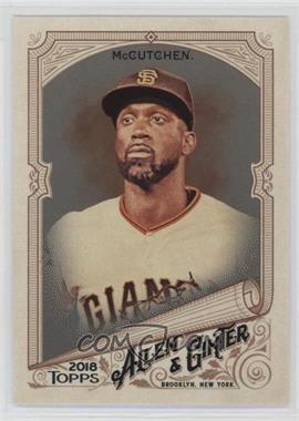 2018 Topps Allen & Ginter's - [Base] - Hot Box #184 - Andrew McCutchen