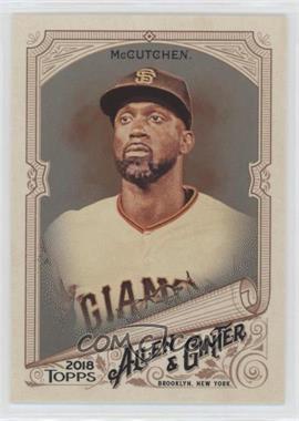 2018 Topps Allen & Ginter's - [Base] - Hot Box #184 - Andrew McCutchen