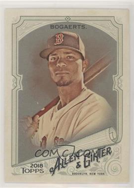 2018 Topps Allen & Ginter's - [Base] - Hot Box #295 - Xander Bogaerts