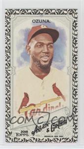 2018 Topps Allen & Ginter's - [Base] - Mini Black #235 - Marcell Ozuna