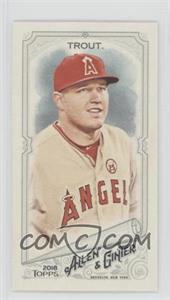 2018 Topps Allen & Ginter's - [Base] - Mini #1 - Mike Trout
