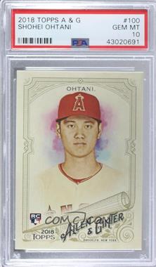 2018 Topps Allen & Ginter's - [Base] #100 - Shohei Ohtani [PSA 10 GEM MT]