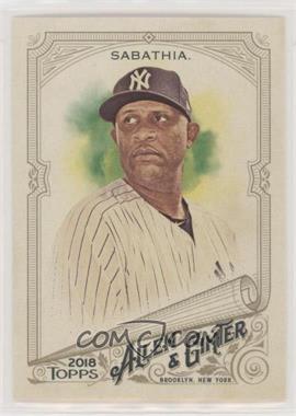 2018 Topps Allen & Ginter's - [Base] #144 - CC Sabathia