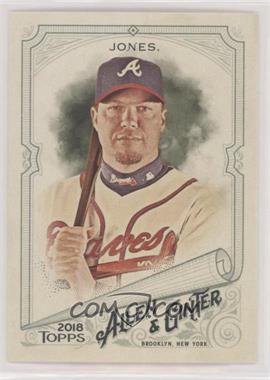 2018 Topps Allen & Ginter's - [Base] #162 - Chipper Jones