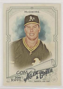 2018 Topps Allen & Ginter's - [Base] #212 - Mark McGwire [EX to NM]