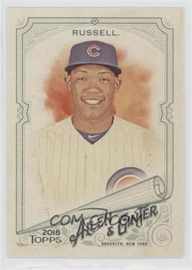 2018 Topps Allen & Ginter's - [Base] #283 - Addison Russell