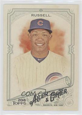 2018 Topps Allen & Ginter's - [Base] #283 - Addison Russell