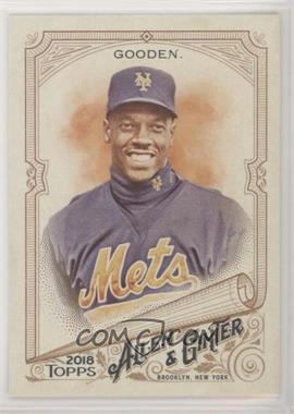 2018 Topps Allen & Ginter's - [Base] #346 - SP - Dwight Gooden