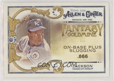 2018 Topps Allen & Ginter's - Fantasy Goldmine #FG-6 - Bo Jackson