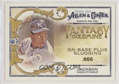 2018 Topps Allen & Ginter's - Fantasy Goldmine #FG-6 - Bo Jackson