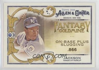 2018 Topps Allen & Ginter's - Fantasy Goldmine #FG-6 - Bo Jackson