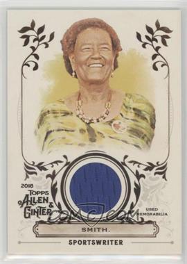 2018 Topps Allen & Ginter's - Full-Size Relics A #FSRA-CSM - Claire Smith