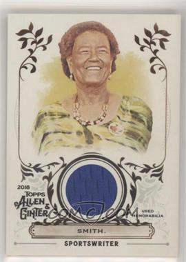 2018 Topps Allen & Ginter's - Full-Size Relics A #FSRA-CSM - Claire Smith