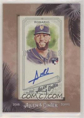 2018 Topps Allen & Ginter's - Mini Framed Autographs #MA-AR - Amed Rosario [EX to NM]