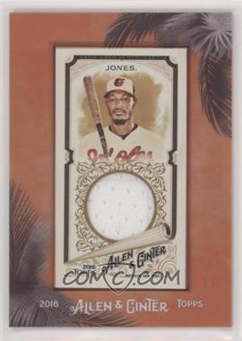 2018 Topps Allen & Ginter's - Mini Framed Relics #MFR-AJ - Adam Jones