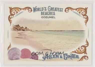 2018 Topps Allen & Ginter's - World's Greatest Beaches #WGB-9 - Cozumel