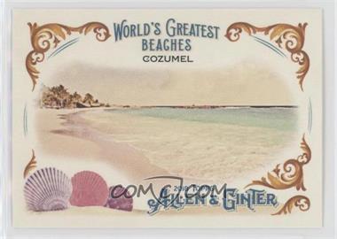 2018 Topps Allen & Ginter's - World's Greatest Beaches #WGB-9 - Cozumel