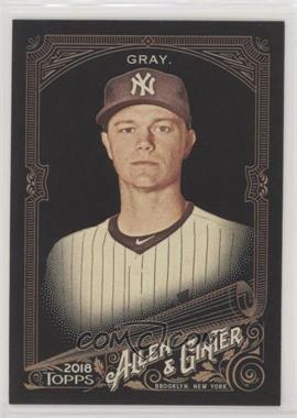 2018 Topps Allen & Ginter's X - [Base] #109 - Sonny Gray