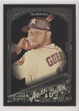 2018 Topps Allen & Ginter's X - [Base] #81 - Yuli Gurriel