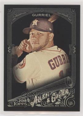 2018 Topps Allen & Ginter's X - [Base] #81 - Yuli Gurriel