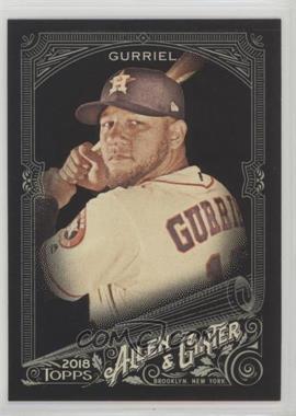 2018 Topps Allen & Ginter's X - [Base] #81 - Yuli Gurriel