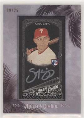 2018 Topps Allen & Ginter's X - Mini Autographs - Silver Framed #MA-SKI - Scott Kingery /25