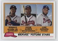 Ozzie Albies, Ronald Acuña Jr., Luiz Gohara