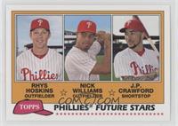 Rhys Hoskins, Nick Williams, J.P. Crawford