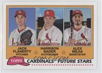 Jack Flaherty, Harrison Bader, Alex Mejia