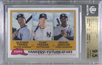 Gleyber Torres, Clint Frazier, Miguel Andujar [BGS 9.5 GEM MINT]