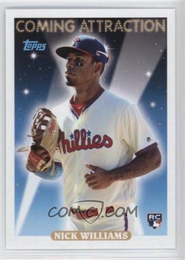2018 Topps Archives - 1993 Topps Design Coming Attraction #CA-14 - Nick Williams