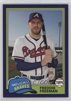 1981 Design - Freddie Freeman #/175