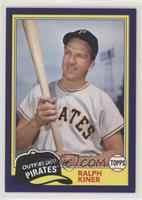 1981 Design - Ralph Kiner [EX to NM] #/175