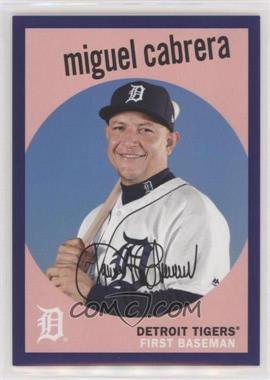 2018 Topps Archives - [Base] - Purple #32 - 1959 Design - Miguel Cabrera /175