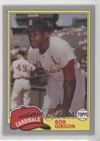 1981 Design - Bob Gibson #/99